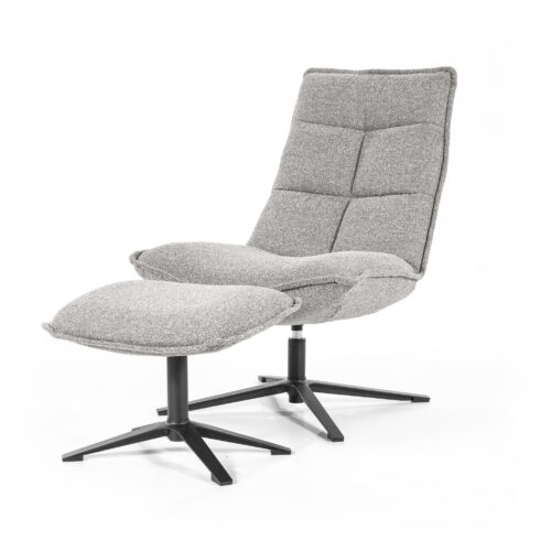 Fauteuil Marcus met voetenbank - Groen - Afbeelding 8