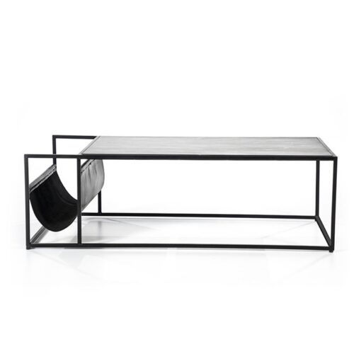 Salontafel Dylan Marmer - Zwart (showroom model) - Afbeelding 5