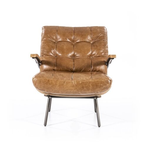 Fauteuil Bastiaan - Cognac java leder - Afbeelding 56