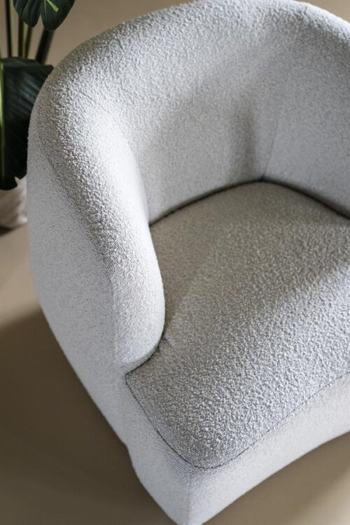 Fauteuil Charlotte Bouclé Beige - Afbeelding 17