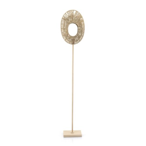 Vloerlamp Ovo - Naturel