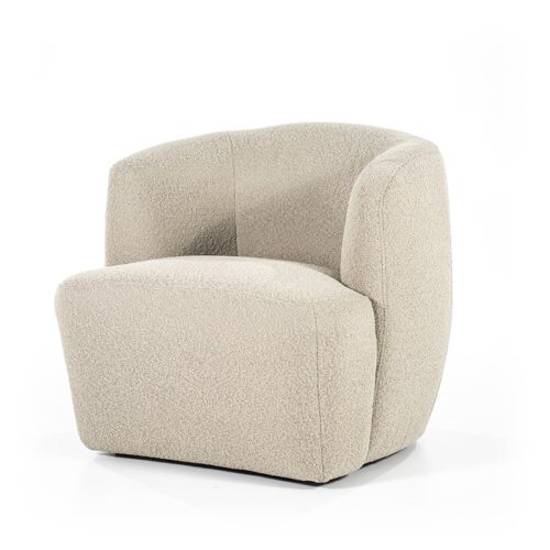 Fauteuil Charlotte Bouclé Beige - Afbeelding 16