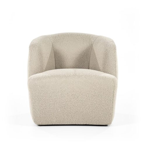 Fauteuil Charlotte Bouclé Beige - Afbeelding 13