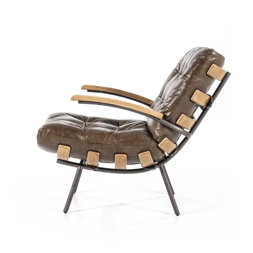 Fauteuil Bastiaan - Cognac java leder - Afbeelding 14