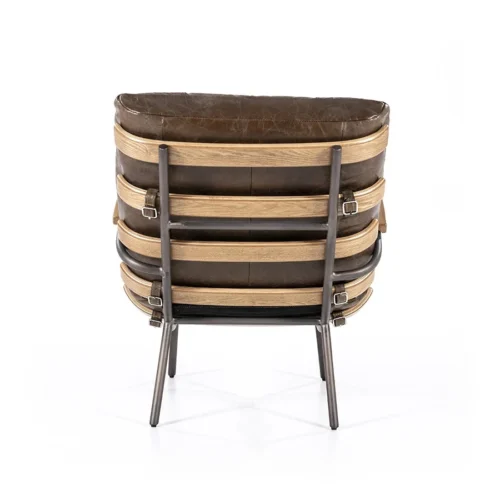 Fauteuil Bastiaan - Cognac java leder - Afbeelding 33