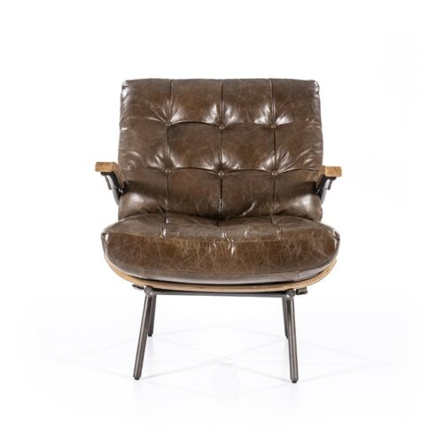 Fauteuil Bastiaan - Cognac java leder - Afbeelding 34
