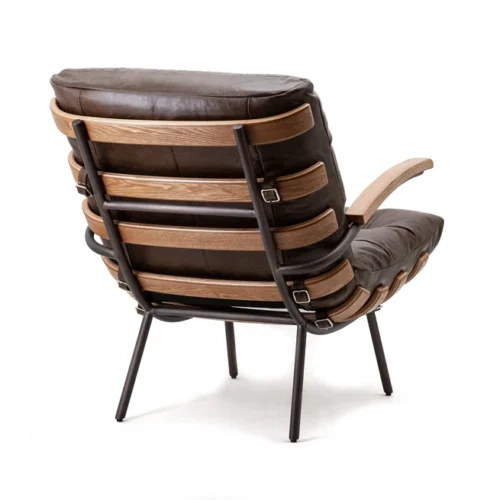 Fauteuil Bastiaan - Cognac java leder - Afbeelding 37