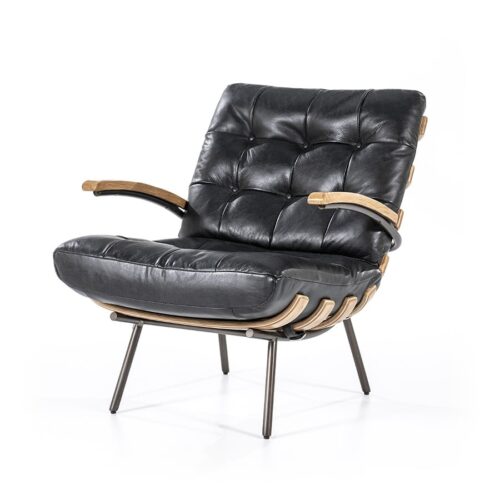 Fauteuil Bastiaan - Cognac java leder - Afbeelding 52