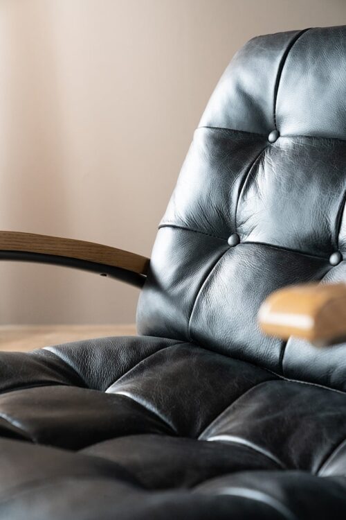Fauteuil Bastiaan - Cognac java leder - Afbeelding 40