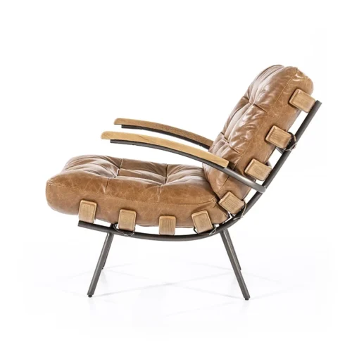 Fauteuil Bastiaan - Cognac java leder - Afbeelding 27