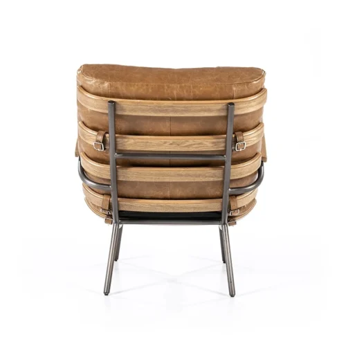 Fauteuil Bastiaan - Cognac java leder - Afbeelding 10