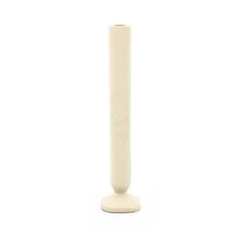 Kaarsenhouder Squand groot  - Beige