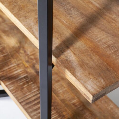 Boekenkast Eddy Mangohout met 4 planken - Naturel - Afbeelding 7