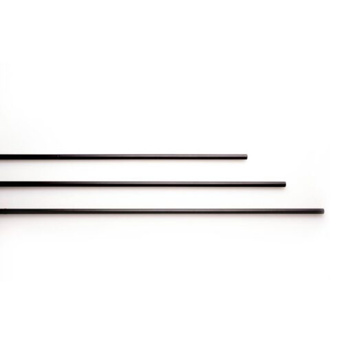 Ophangsysteem Rod metalen buis voor wandkleed - Zwart
