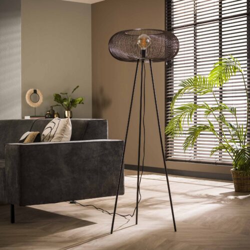Vloerlamp Copper Twist 140cm (showroom model) - Afbeelding 2