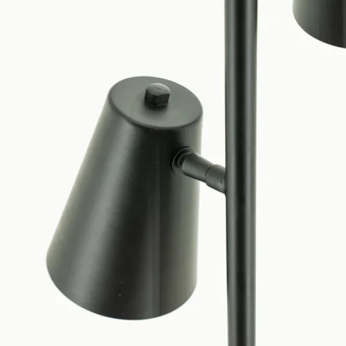 Tafellamp Cole 2 lampen - Zwart - Afbeelding 2