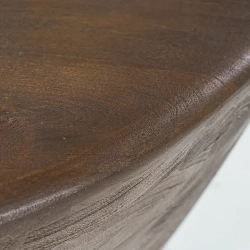Salontafel Mila Mangohout Zwart - 100x78cm - Afbeelding 8
