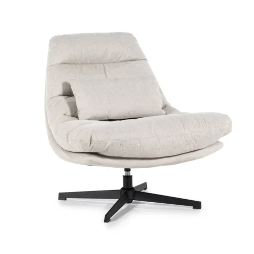Fauteuil Cooper met kussen - Beige - Afbeelding 2