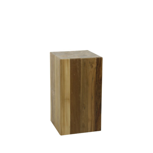 Bloemenzuil Bole Teakhout - 45 cm - Afbeelding 5