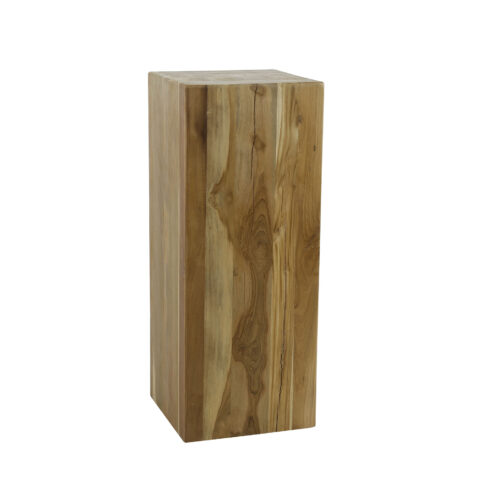 Bloemenzuil Bole Teakhout - 45 cm - Afbeelding 6