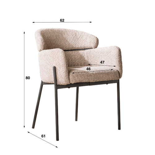 Nachtkastje Niche Acaciahout - Naturel - Afbeelding 44