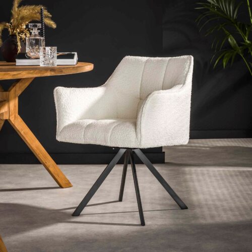 Nachtkastje Niche Acaciahout - Naturel - Afbeelding 67
