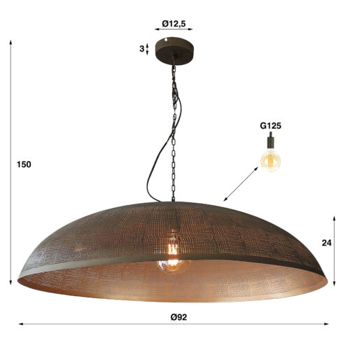 Nachtkastje Niche Acaciahout - Naturel - Afbeelding 128