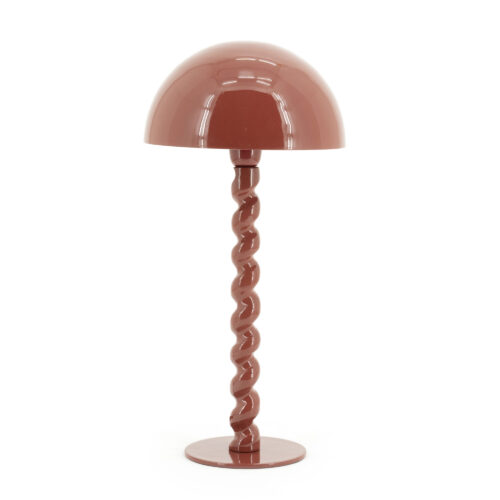 Tafellamp Luox 50cm hoog - Koraal Rood
