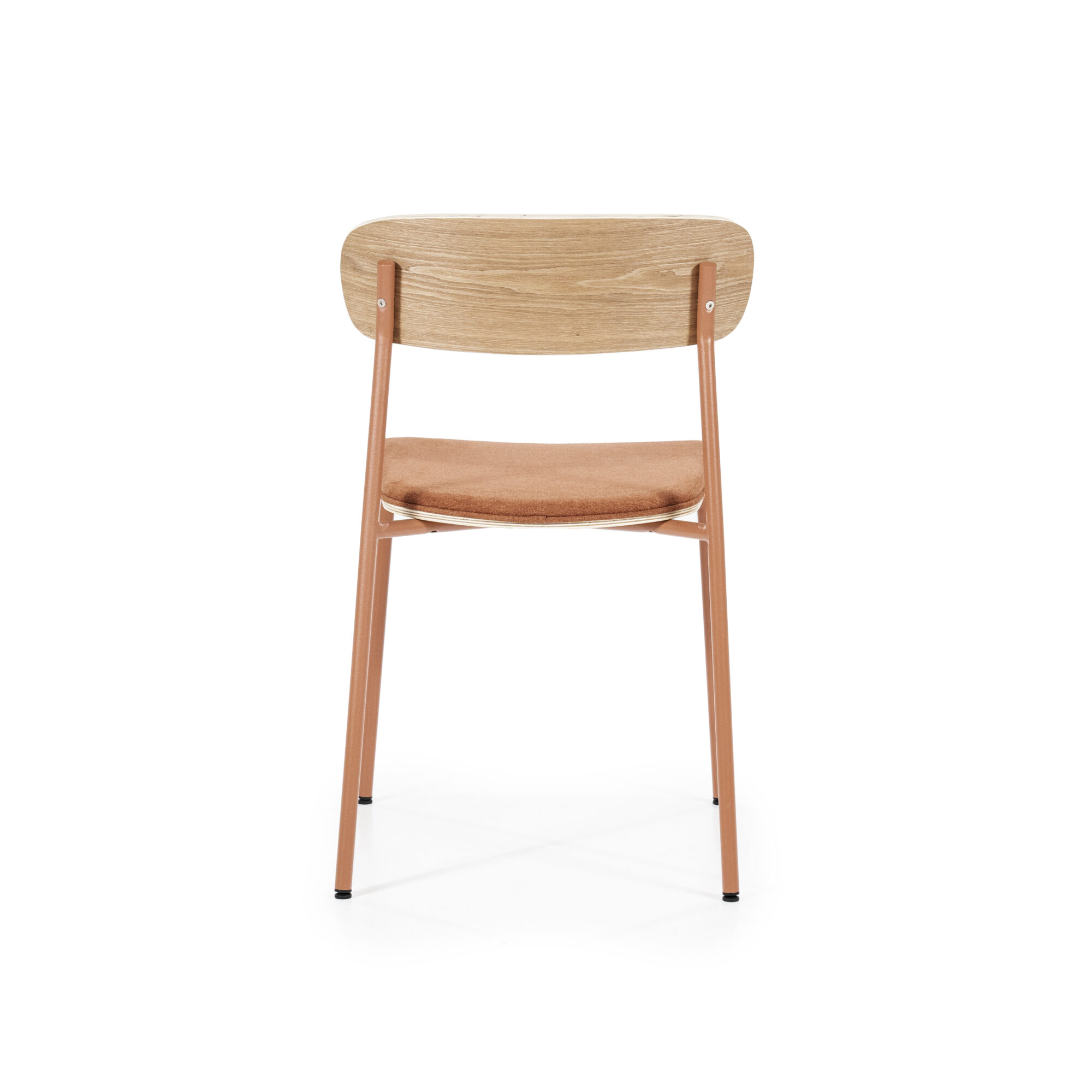 Eetkamerstoel Skola - Terracotta - Afbeelding 8