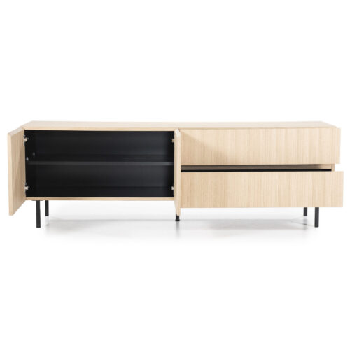 Kabinetkast / Opbergkast Thomas Eikenhout - 95x170 cm - Afbeelding 40