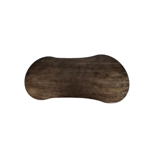Organische Eettafel Jordy Mangohout 250 x 110cm - Bruin - Afbeelding 2