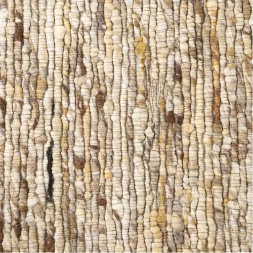 Vloerkleed Takara Wol 160 x 230 cm - Mostergeel - Afbeelding 4