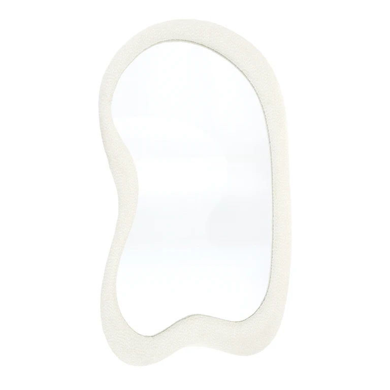Organische Spiegel Evol Bouclé 100 x 58 cm