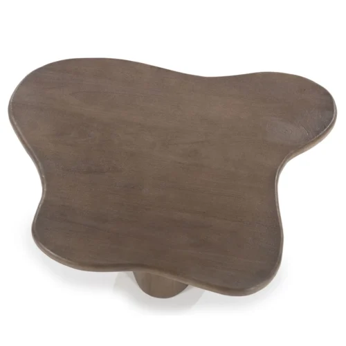 Organische Salontafel Fall Mangohout Set van 2 - Bruin - Afbeelding 3