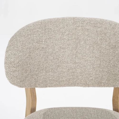 Eetkamerstoel Mikky Naturel - Taupe - Afbeelding 6