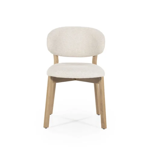 Eetkamerstoel Mikky Naturel - Beige - Afbeelding 2