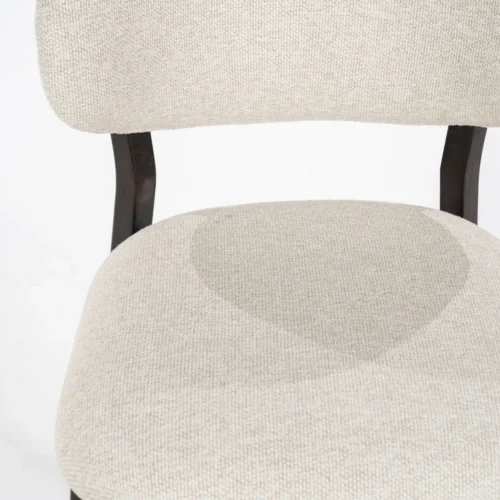 Eetkamerstoel Mikky Bruin - Beige - Afbeelding 7
