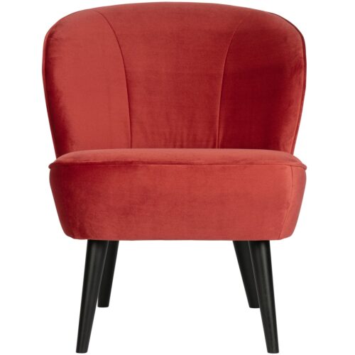 Fauteuil Sara Velvet - Raspberry - Afbeelding 9