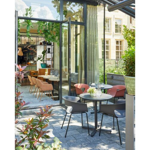 Outdoor Eetkamerstoel Stine - Bruin - Afbeelding 3