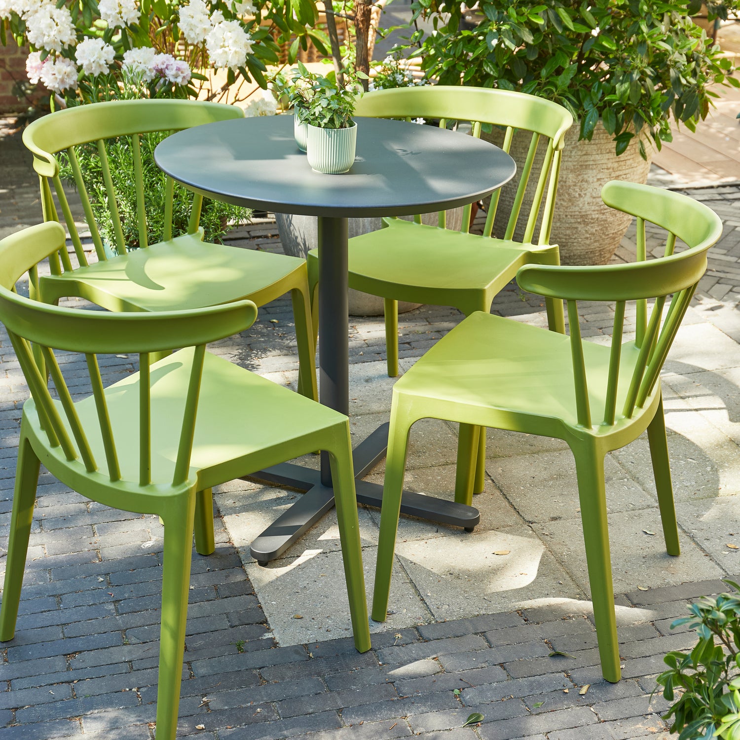 Tuin / Eetkamerstoel Bliss - Matcha Green - Afbeelding 3