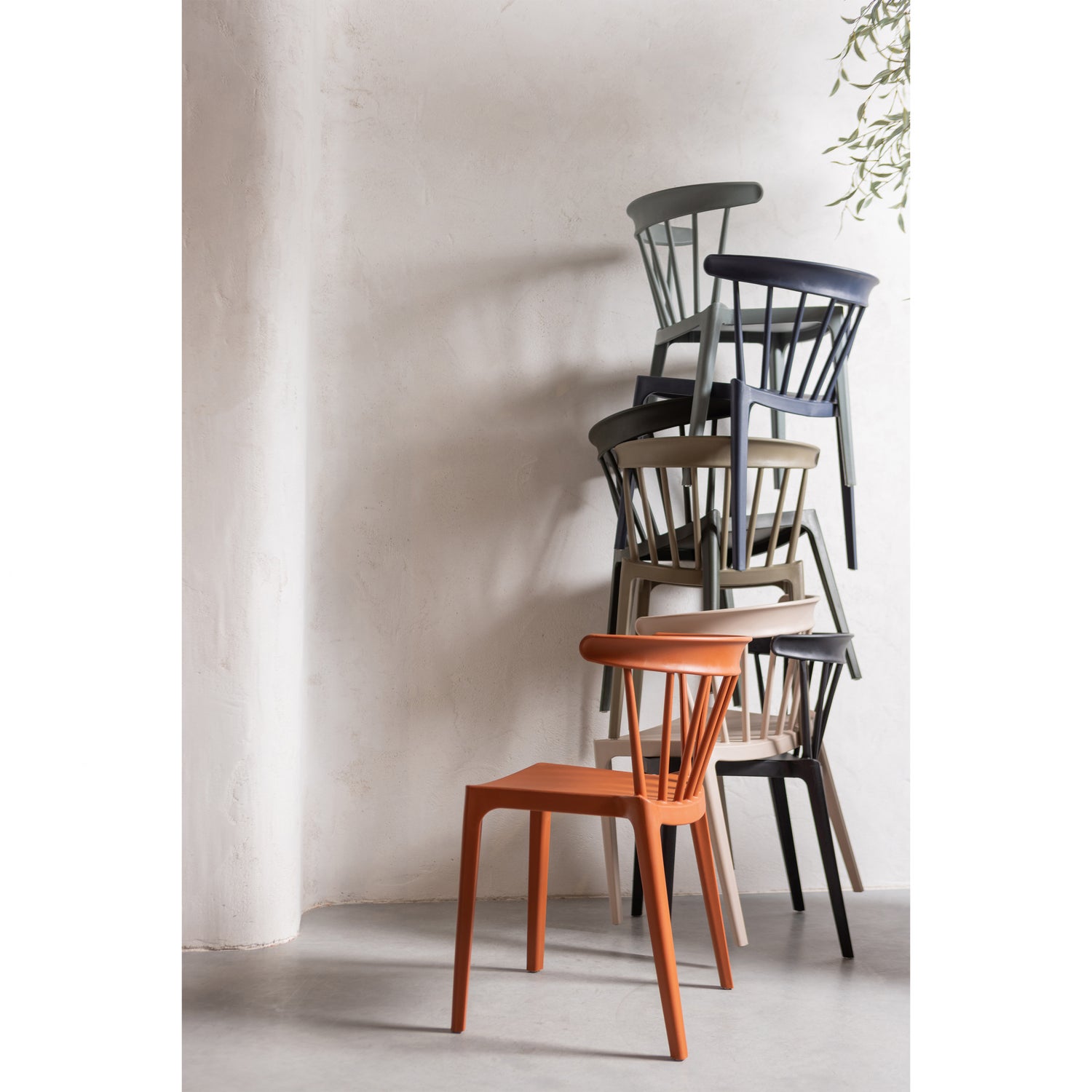 Tuin / Eetkamerstoel Bliss - Lichtgroen - Afbeelding 2