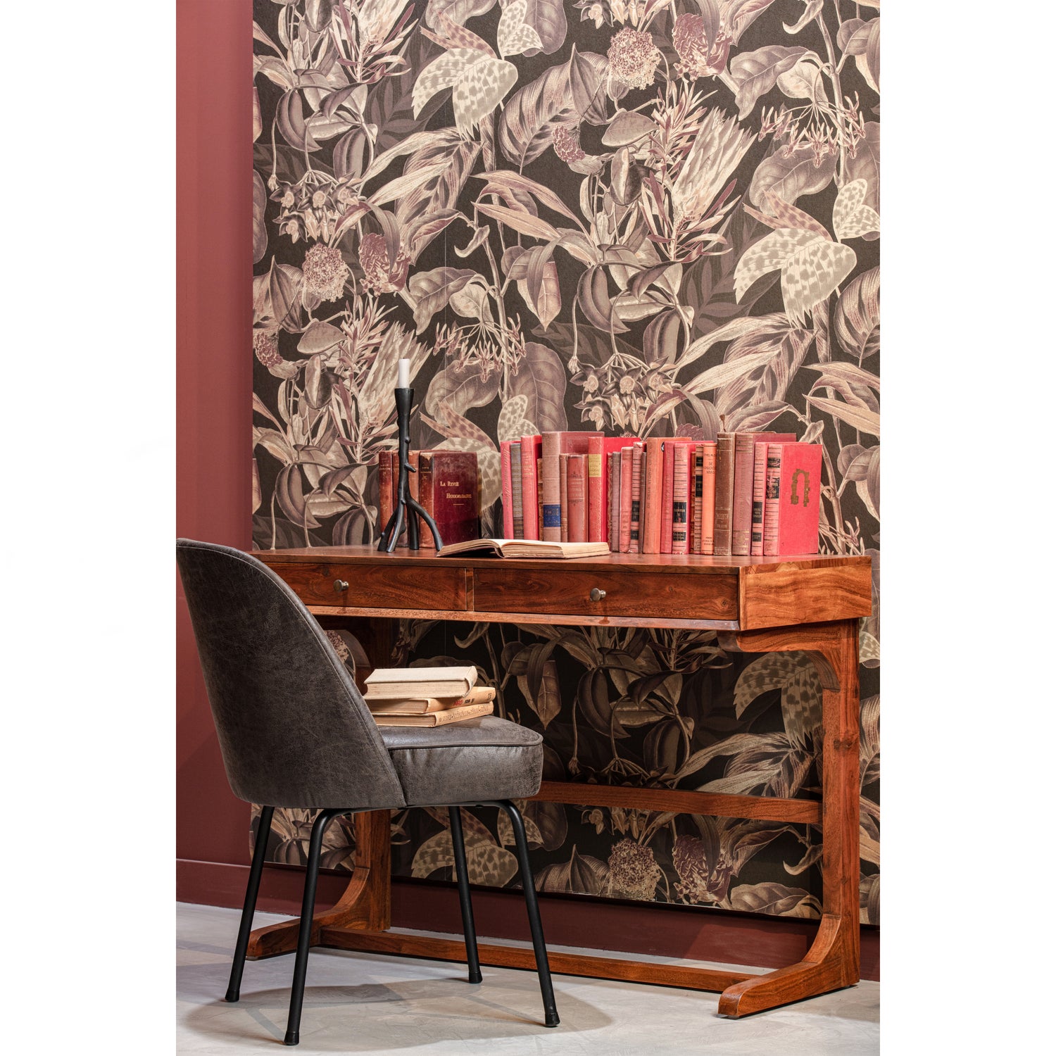 Eetkamerstoel Vogue Eco-leder - Zwart - Afbeelding 3