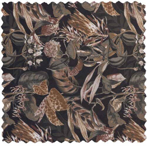 Barkruk Vogue  - Bouquet Zwart  (zithoogte 80 cm) - Afbeelding 2