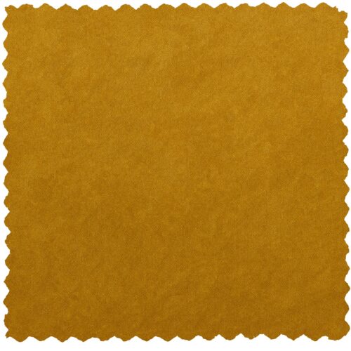 Fauteuil Rocco Velvet - Oker - Afbeelding 5