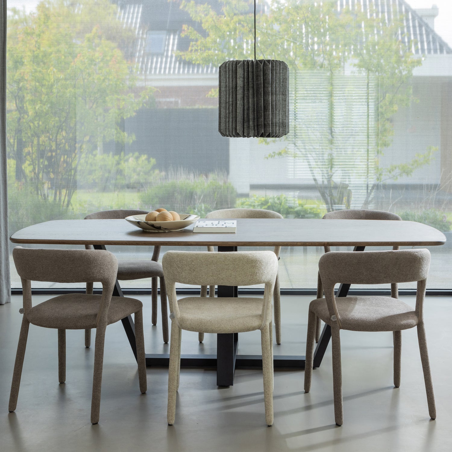 Eetkamerstoel Noble Geweven - Zand - Afbeelding 3